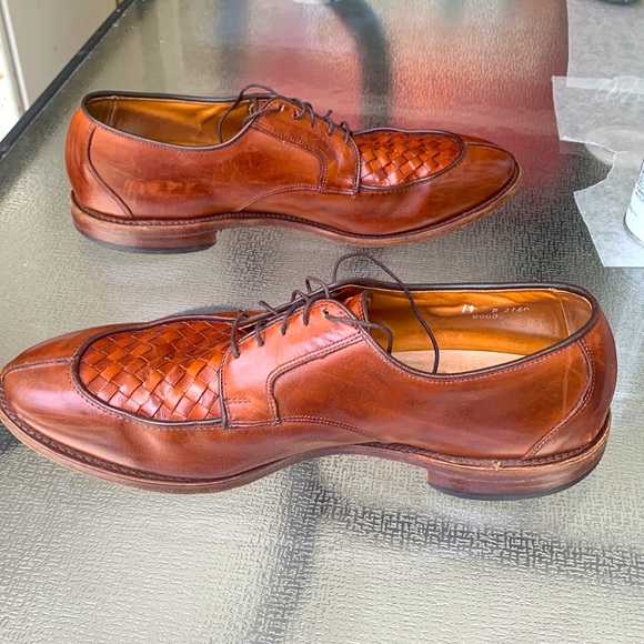 Allen Edmonds Hersey style- Chili/Weave Edition mens upscale shoes. - Picture 11 of 14